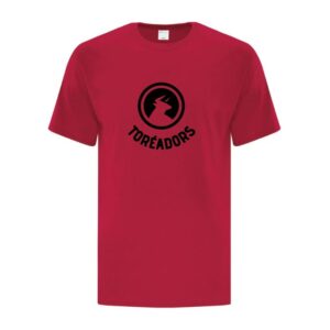 T-shirt coton rouge