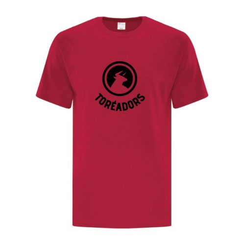 T-shirt coton rouge