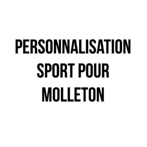 Personnalisation sport pour molleton