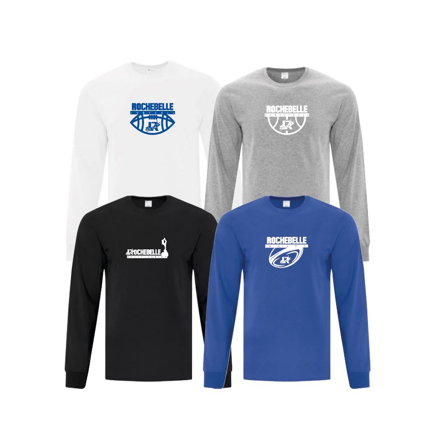 Chandail à manches longues coton