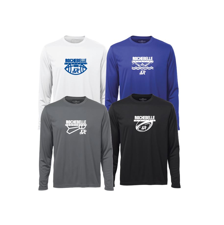 Chandail à manches longues polyester