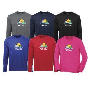 Chandail à manches longues polyester