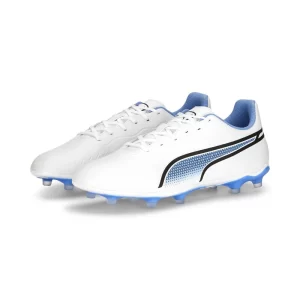 shop puma senior king match fg ag 107257 01 soccer shoe white blue edmonton canada