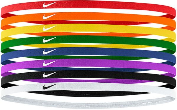 nike skinny headbands 8 pack 405587 n0002547950os