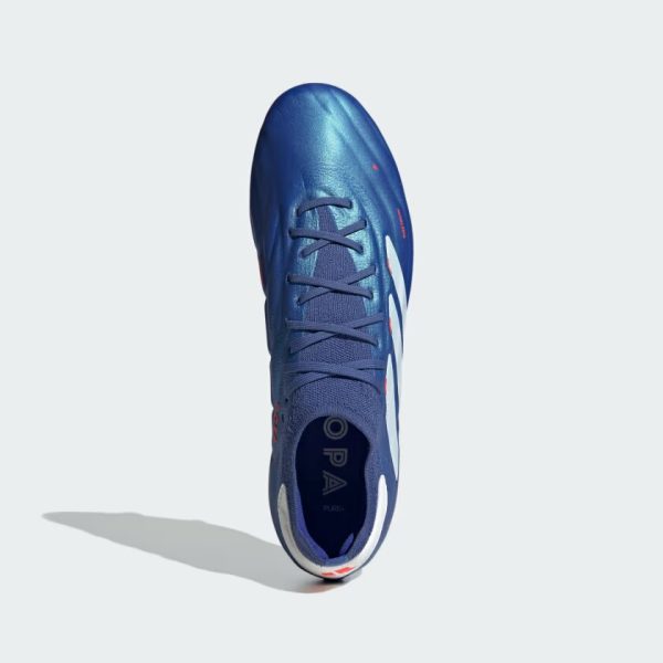 Copa Pure II Firm Ground Soccer Cleats Blue IE4893 02 standard