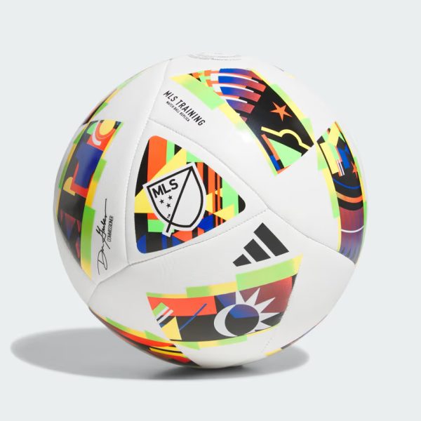 Ballon dentrainement MLS 24 blanc IP1624 02 standard hover