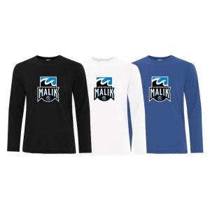 Chandail à manches longues en polyester filé
