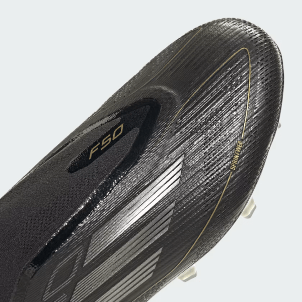 F50 Elite Laceless Firm Ground Soccer Cleats Black IE3184 41 detail