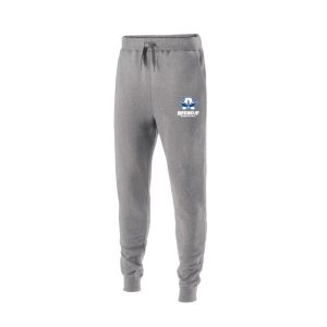 Pantalon Coton Ouaté Gris Pâle
