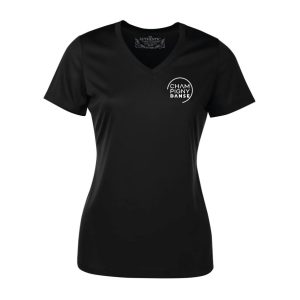 T-shirt polyester col V