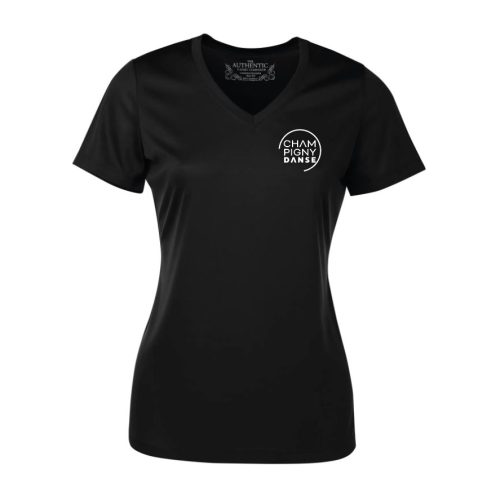 T-shirt polyester col V