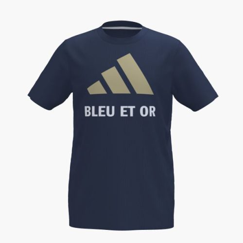Chandail Bleu et Or Adidas Adulte