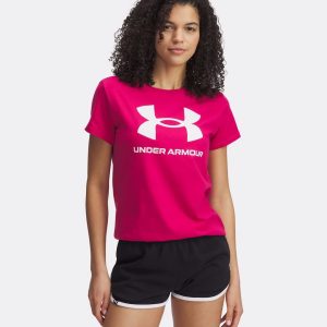 Women's UA Rival Logo SS