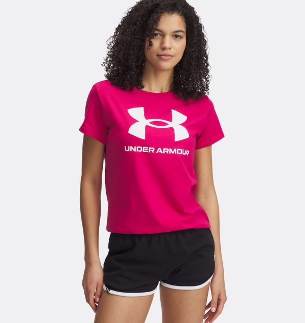 Women's UA Rival Logo SS
