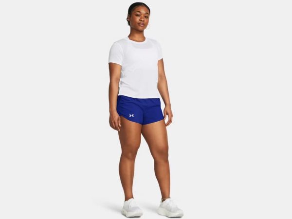UA Women's Fly-By Unlined 3 Shorts - Image 3