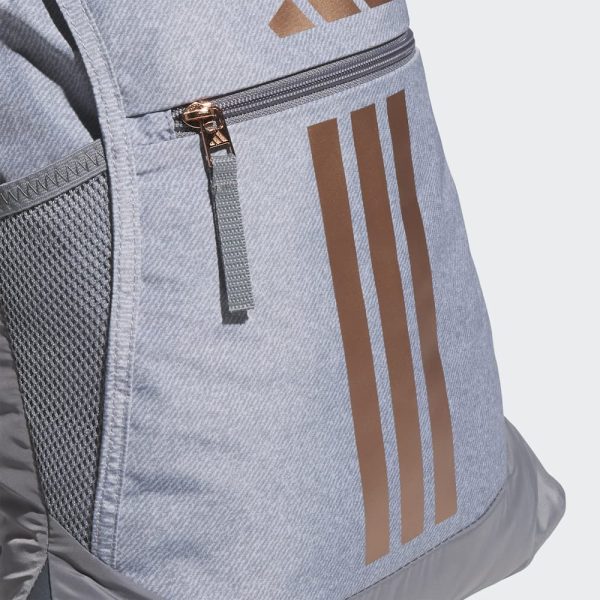 Adidas Alliance 3 Sackpack Gris/Bronze – Image 3
