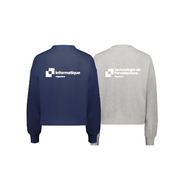 Crewneck coupe courte femme - Image 2