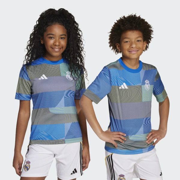 Adidas Réal Madrid Preshirt Enfant – Image 3
