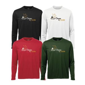 Chandail à manches longues 100% polyester