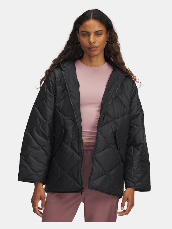 UA Veste Hiver Noir Femme