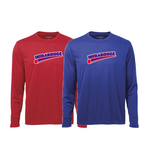 Longsleeve polyester Infrarouge