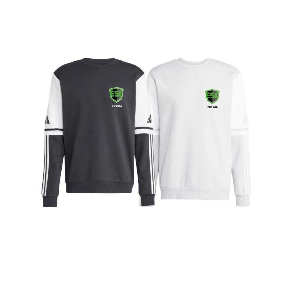 Crewneck Adidas (logo au coeur) - Logo Samuel-de-Champlain
