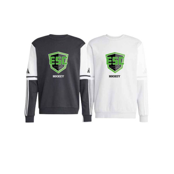 Crewneck Adidas (logo poitrine) - Logo Samuel-de-Champlain