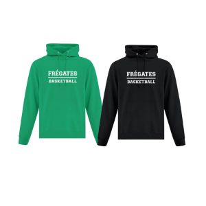 Hoodie 50/50 (Texte Frégates Poitrine)