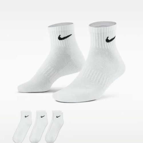 Nike Everyday Cotton Cushioned Low Ankle White