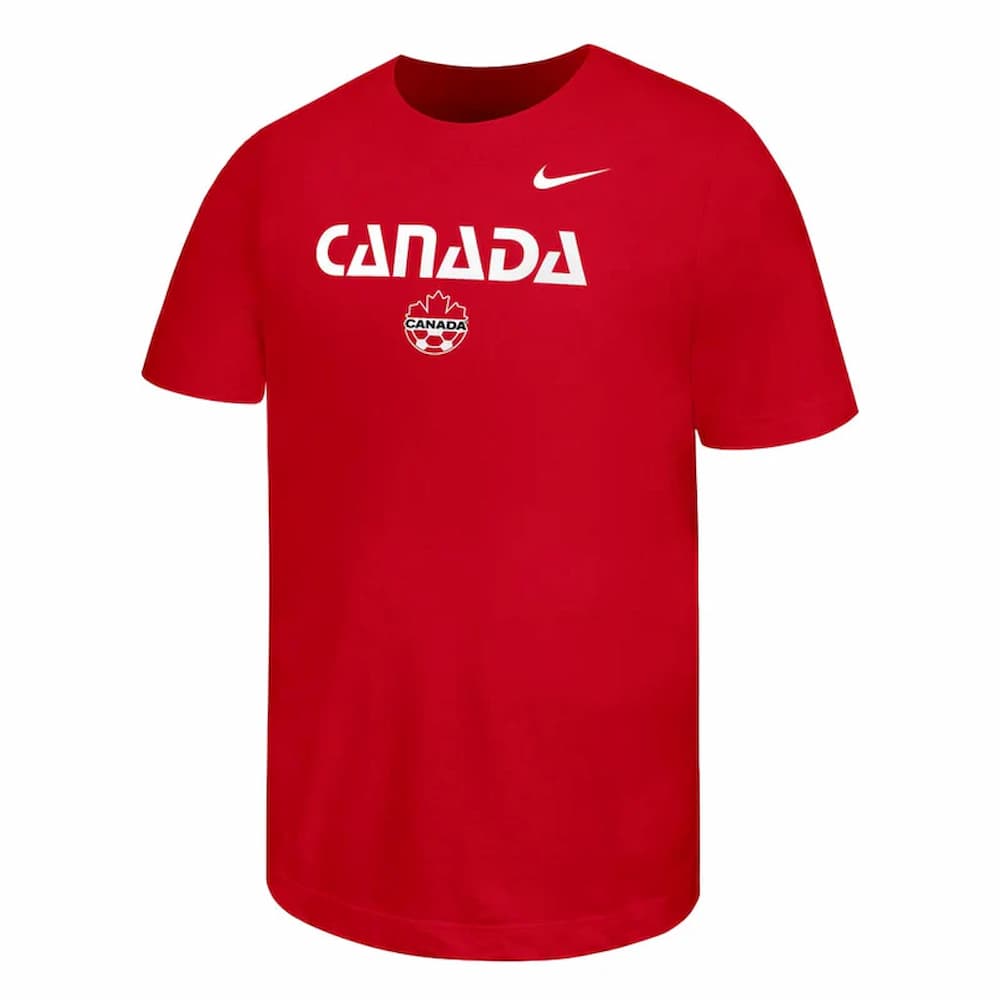 Nike T-Shirt Canada Youth Red – Image 3
