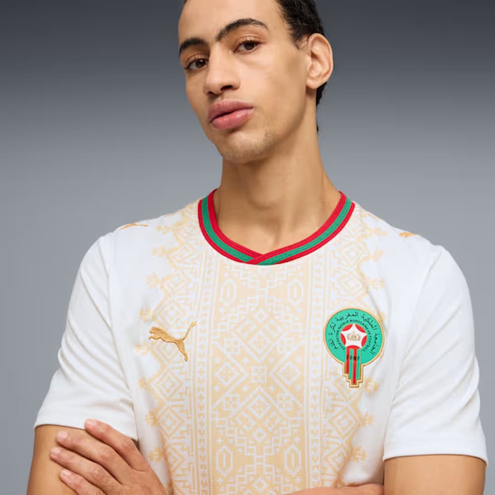Puma Maillot Maroc CDM 2026 Blanc – Image 3