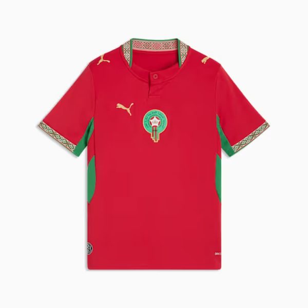 Influence Rouge Kit Puma Maillot Maroc CDM 2026 Enfant Rouge - Influence Sport