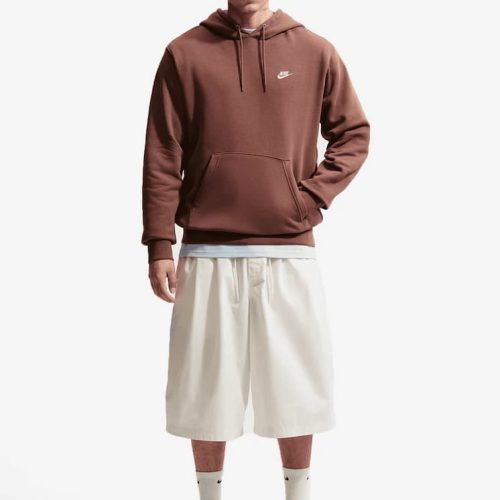 Nike Hoodie Homme Brun