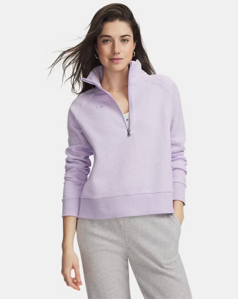 Under Armour Zip Femme Mauve