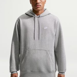 Nike Hoodie Homme Gris