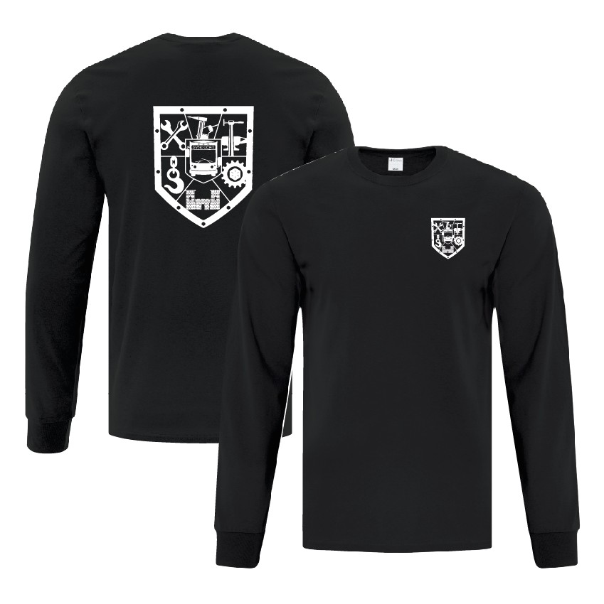 T-shirt manches longues col rond