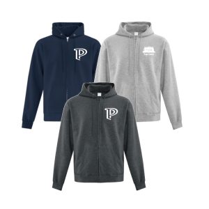 Veste à zip à capuchon